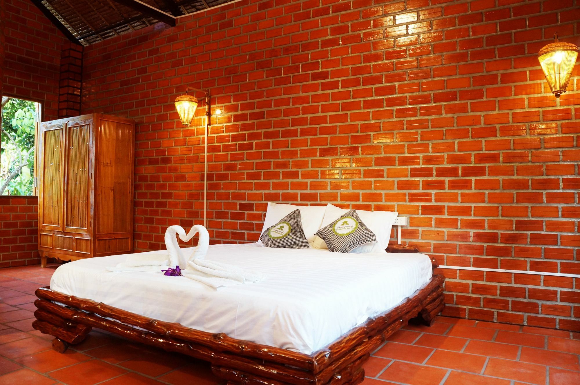 Mekong Rustic Lodge Cai Lay Экстерьер фото