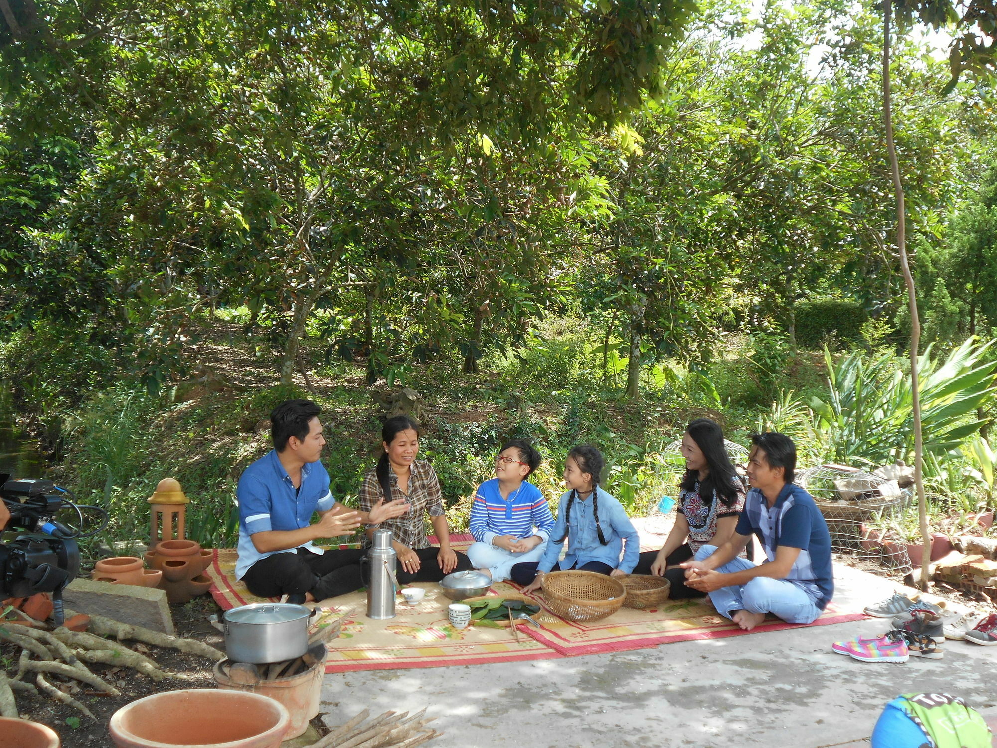 Mekong Rustic Lodge Cai Lay Экстерьер фото